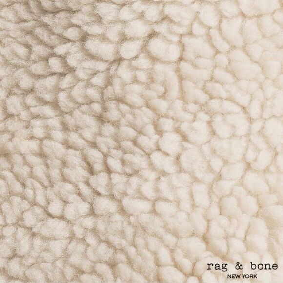 Rag & Bone **NWT** Sherpa Tactic Hooded Fleece Jacket in Natural - Picture 11 of 14